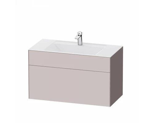 Тумба под раковину Am.Pm Inspire 2.0 M50AFHX1003EGM подвесная 100 см, 3 ящика, цвет элегантный серый, матовый