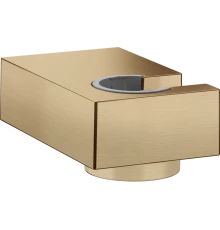 Держатель душа Hansgrohe Porter E 28387140, шлифованная бронза