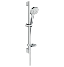 Душевой набор Hansgrohe Croma Select Е Vario и мыльница Casetta 26586400, белый/хром