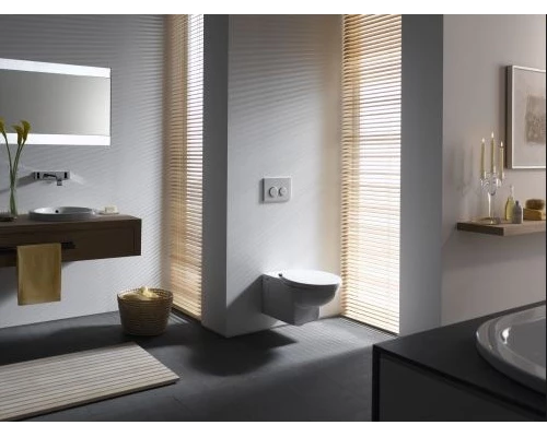 Кнопка Geberit Omega Type 20 115.085.KJ.1, белая, глянцевый хром