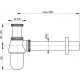 Сифон для раковины AlcaPlast A431