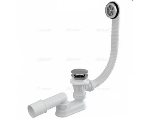 Слив-перелив для ванны клик/клак AlcaPlast A505crm