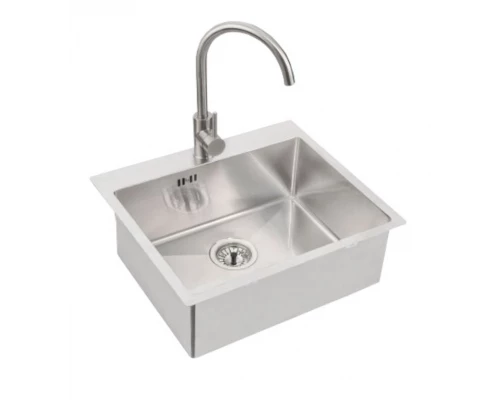 Мойка кухонная Alveus Quarto 10 BRS-90 1124382, 550х480 мм