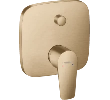 Смеситель Hansgrohe Talis E для ванны и душа, бронза шлифованная, 71745140