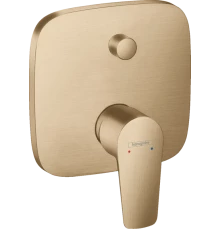 Смеситель Hansgrohe Talis E для ванны и душа, бронза шлифованная, 71745140