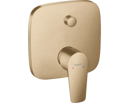 Смеситель Hansgrohe Talis E для ванны и душа, бронза шлифованная, 71745140