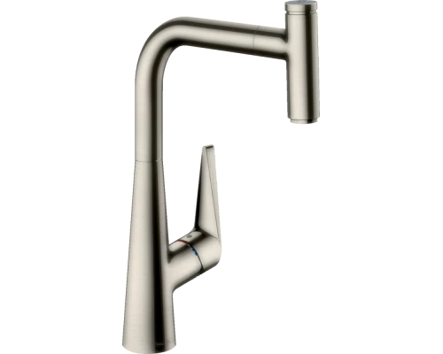 Смеситель Hansgrohe Talis S 300 72821800 для кухни с выдвижным изливом, под сталь