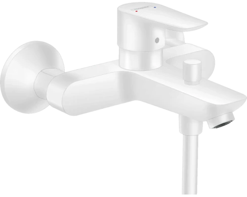 Смеситель для ванны Hansgrohe Talis E 71740700, белый матовый