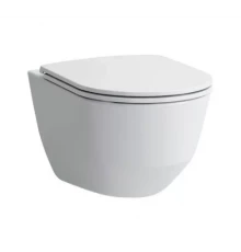 Подвесной унитаз Laufen Pro Rimless 8.2096.6.000.000.1, безободковый