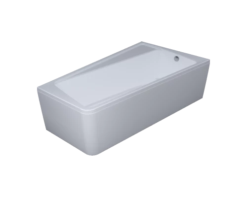 Ванна 1MarKa Direct, асимметричная, левая/правая, 170 х 100 см