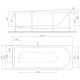 Акриловая ванна Am.Pm Like 170x70 W80A-170-070W-A