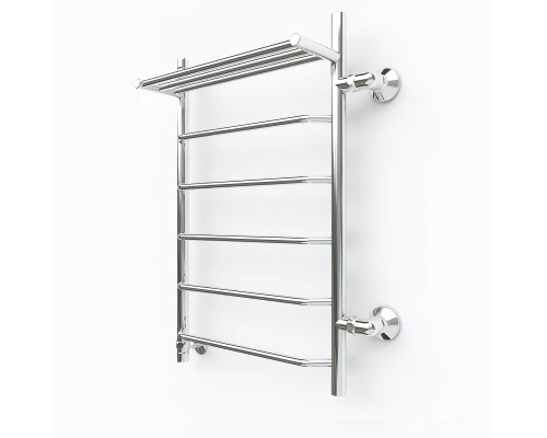 Водяной полотенцесушитель Эрато A3 800х500 (с верхней полкой и правым боковым подключением)