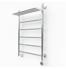 Электрический полотенцесушитель Эрато A4 с верхней полкой 800х500