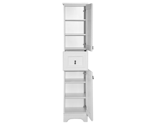 Шкаф - пенал Misty Лувр - белый правый П-Лвр04035-0114П