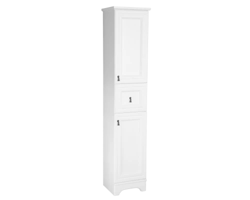 Шкаф - пенал Misty Лувр - белый правый П-Лвр04035-0114П