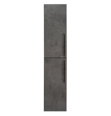 Шкаф - пенал Brevita Rock - 35 подвесной левый (темно-серый)