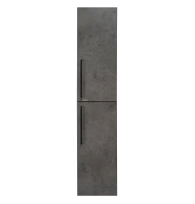 Шкаф - пенал Brevita Rock - 35 подвесной правый (темно-серый)