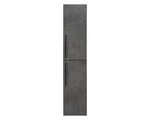 Шкаф - пенал Brevita Rock - 35 подвесной правый (темно-серый)