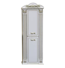 Шкаф - пенал Misty Барокко 60 пенал R белый Л-Бар05060-013П
