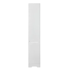 Шкаф - пенал Misty Элвис - 35 Пенал лев. белая эмаль П-Элв-01035-011Л