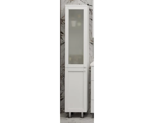 Шкаф - пенал Misty Латте - 35 белый левый П-Лат05035-01Л