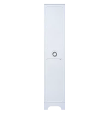 Шкаф - пенал Misty Лейла - 35 белый правый П-Лей0501-01П