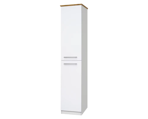 Шкаф - пенал Misty Респект - 35 с бельевой корзиной левый