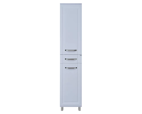 Шкаф - пенал Misty Терра - 40 с 1 ящ. серый левый П-Тер0504050-1ЯЛ