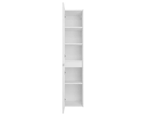 Шкаф - пенал Brevita Balaton - 35 подвесной левый (белый)