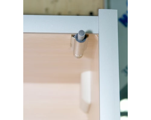 Шкаф - пенал Misty Джулия - 35 Пенал правый КРАКОЛЕТ красный Л-Джу05035-0413П