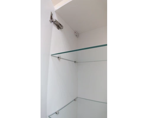 Шкаф - пенал Misty Эльбрус - 40 Пенал белая эмаль 1 ящ. лев. + Б/К П-Эль05040-011Л