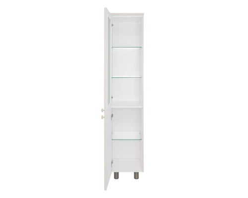 Шкаф - пенал Misty Латте - 35 бежевый левый П-Лат05035-03Л