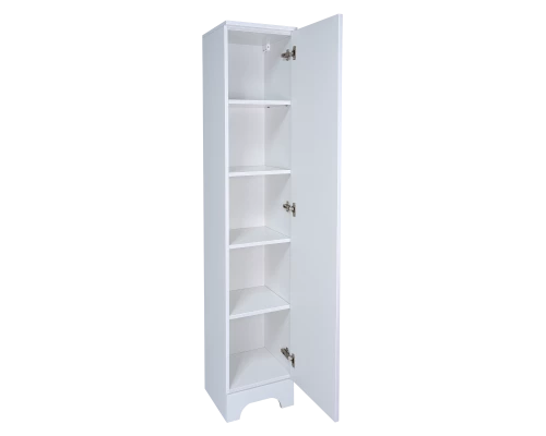 Шкаф - пенал Misty Лейла - 35 белый правый П-Лей0501-01П