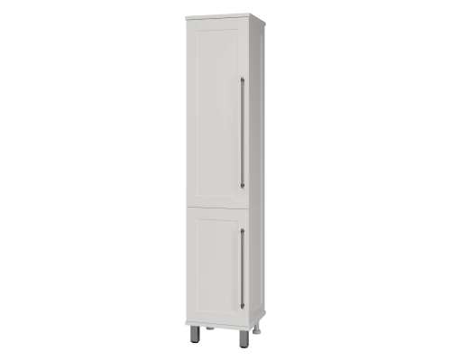 Шкаф - пенал Misty Марта - 35 с Б/К левый (белый) П-Мрт05035-011Л