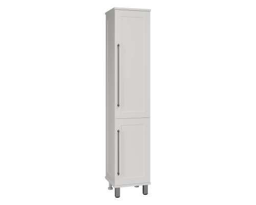 Шкаф - пенал Misty Марта - 35 с Б/К правый (белый) П-Мрт05035-011П