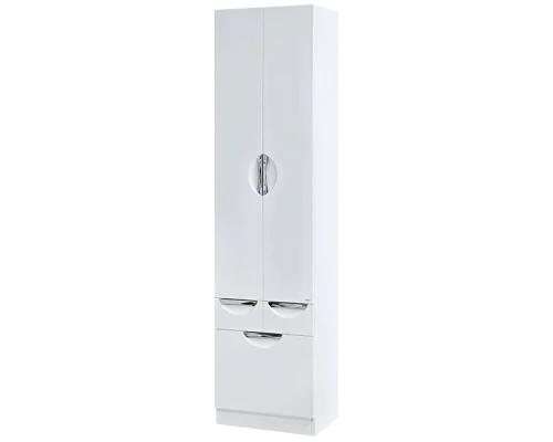 Шкаф - пенал Misty Орхидея - 50 белый П-Жас05050-0112Я