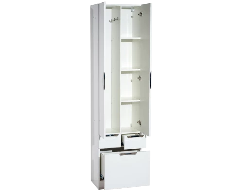 Шкаф - пенал Misty Орхидея - 50 белый П-Жас05050-0112Я