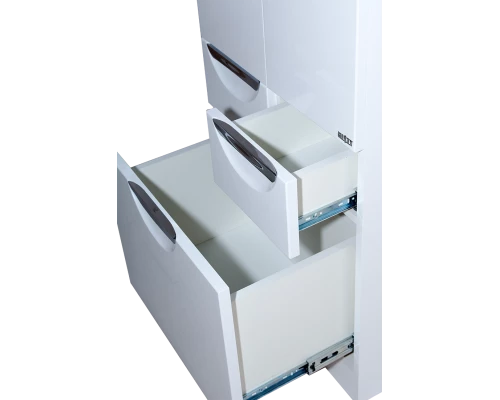 Шкаф - пенал Misty Орхидея - 50 белый П-Жас05050-0112Я