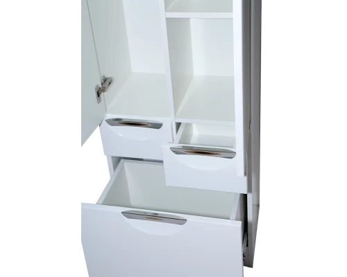 Шкаф - пенал Misty Орхидея - 50 белый П-Жас05050-0112Я