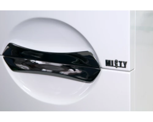 Шкаф - пенал Misty Орхидея - 35 с Б/К белый левый П-Жас05035-011БкЛ