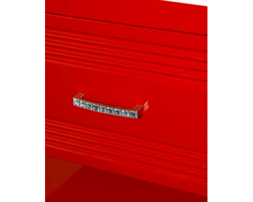 Тумба Misty Европа - 50 Тумба подкатная красная эмаль П-Евр07060-041