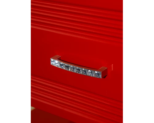 Тумба Misty Европа - 50 Тумба подкатная красная эмаль П-Евр07060-041