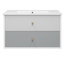 Тумба под раковину Brevita Анастейша - 100 подвесная