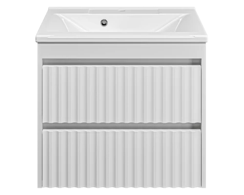 Тумба под раковину MISTY Brevita Balaton - 65 подвесная (белая)