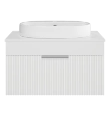 Тумба под раковину Brevita Enfida - 70 подвесная (белая)