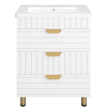 Тумба под раковину Brevita Gloster - 70 (белая)