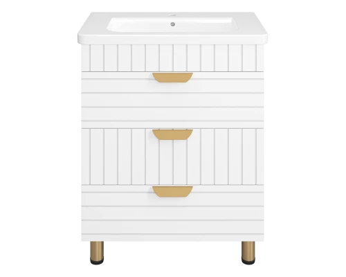 Тумба под раковину Brevita Gloster - 70 (белая)