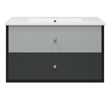 Тумба под раковину Brevita Кристиан - 100 подвесная