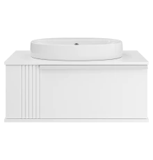 Тумба под раковину Brevita Savoy - 80 подвесная (белая)