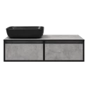 Тумба под раковину Brevita Stone - 100 подвесная Тумба под раковину Brevita Stone - 100 подвесная